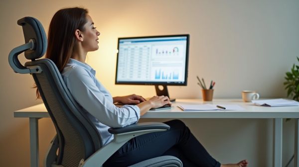 Fauteuil de bureau ergonomique : comment choisir pour 8h de travail quotidien